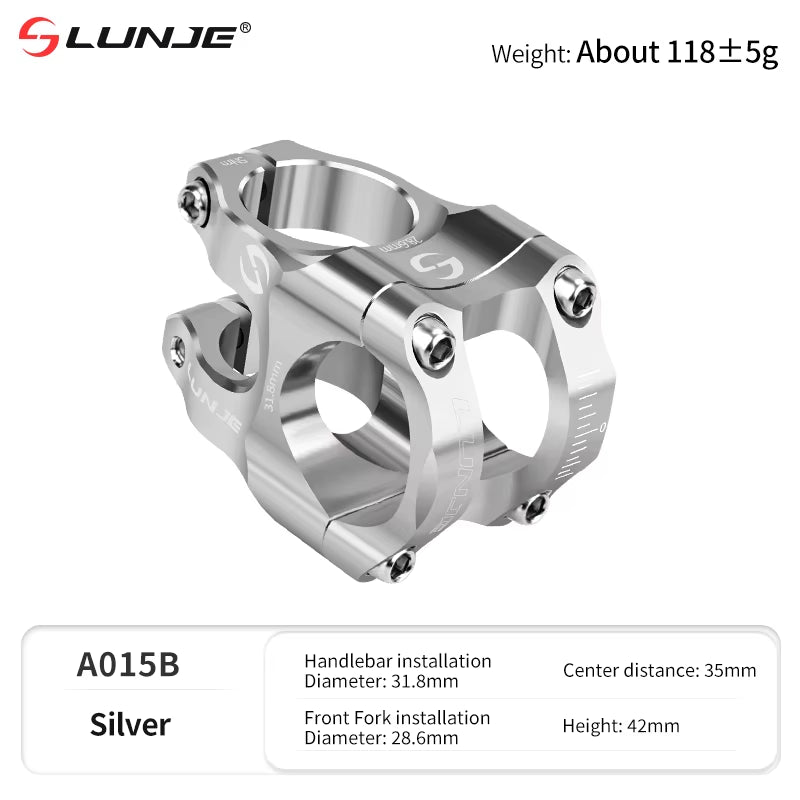 MTB Road Bike Stem CNC Mountain Bicycle Bridge 31 8 Short Road Bike Power High Strength Climbing Riser 45Mm Mtb Power
