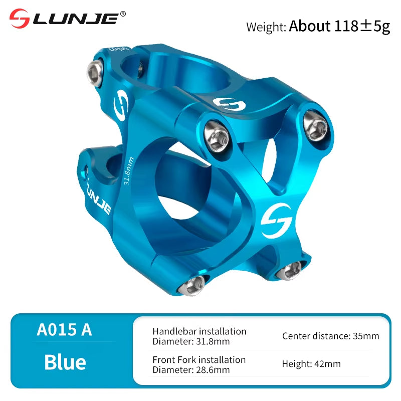 MTB Road Bike Stem CNC Mountain Bicycle Bridge 31 8 Short Road Bike Power High Strength Climbing Riser 45Mm Mtb Power