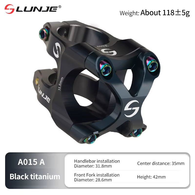 MTB Road Bike Stem CNC Mountain Bicycle Bridge 31 8 Short Road Bike Power High Strength Climbing Riser 45Mm Mtb Power
