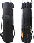 Fishing Rod Case Pole Bag Reel Case Large Capacity Waterproof Travel Carry Bag Fishing Gifts for Men