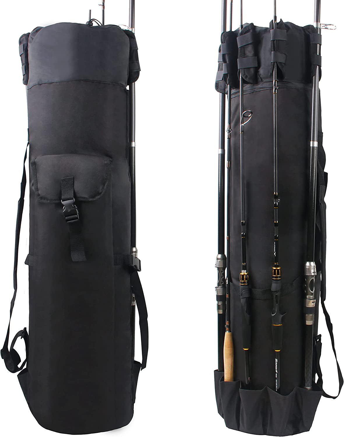 Fishing Rod Case Pole Bag Reel Case Large Capacity Waterproof Travel Carry Bag Fishing Gifts for Men