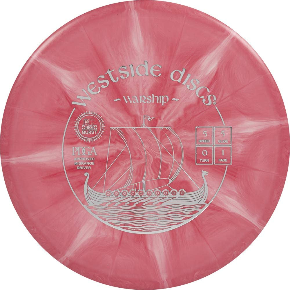 Westside Discs Origio Burst 5-Disc Golf Starter Set - Beginner Disc Golf Accessories for Men - 2X Drivers, 1X Fairway Driver, 1X Midrange & 1X Putter - Mini Marker Included - Colors Will Vary