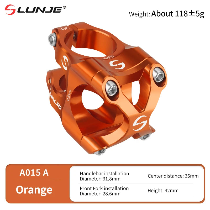 MTB Road Bike Stem CNC Mountain Bicycle Bridge 31 8 Short Road Bike Power High Strength Climbing Riser 45Mm Mtb Power