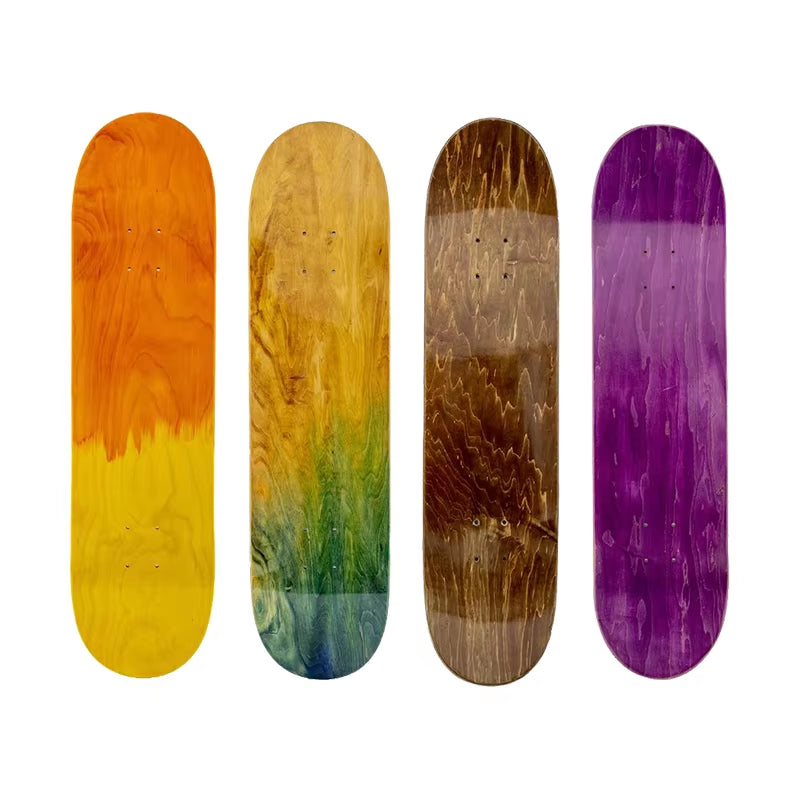 Size Custom Professional 8.25 Inch 7 Ply Canadian Maple Skateboard Blank Decks Skateboard Deck Pro