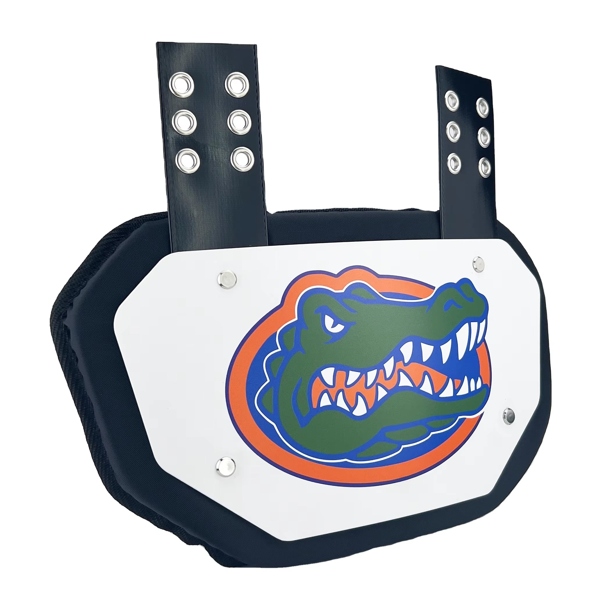 Custom Football Back Plate Rugby American Football Chrome Plating Shoulder Pads Rear Protector Lower Back Pads