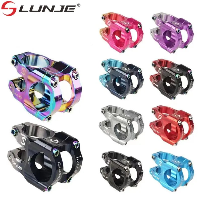 MTB Road Bike Stem CNC Mountain Bicycle Bridge 31 8 Short Road Bike Power High Strength Climbing Riser 45Mm Mtb Power
