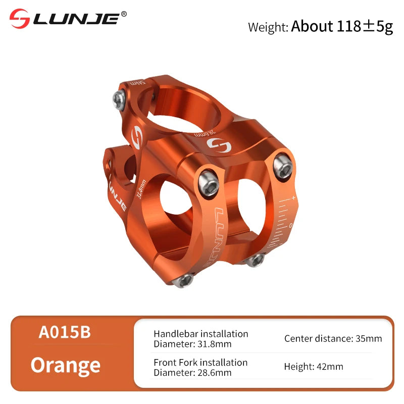 MTB Road Bike Stem CNC Mountain Bicycle Bridge 31 8 Short Road Bike Power High Strength Climbing Riser 45Mm Mtb Power