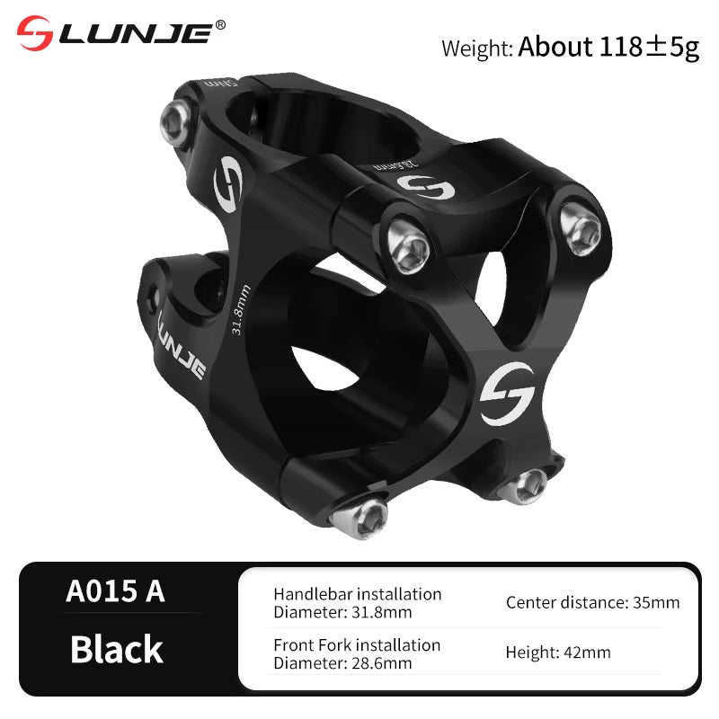 MTB Road Bike Stem CNC Mountain Bicycle Bridge 31 8 Short Road Bike Power High Strength Climbing Riser 45Mm Mtb Power