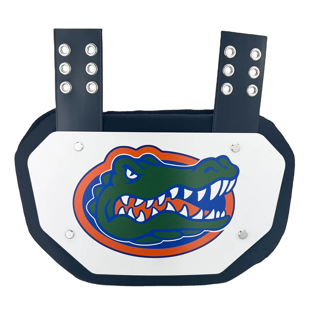 Custom Football Back Plate Rugby American Football Chrome Plating Shoulder Pads Rear Protector Lower Back Pads