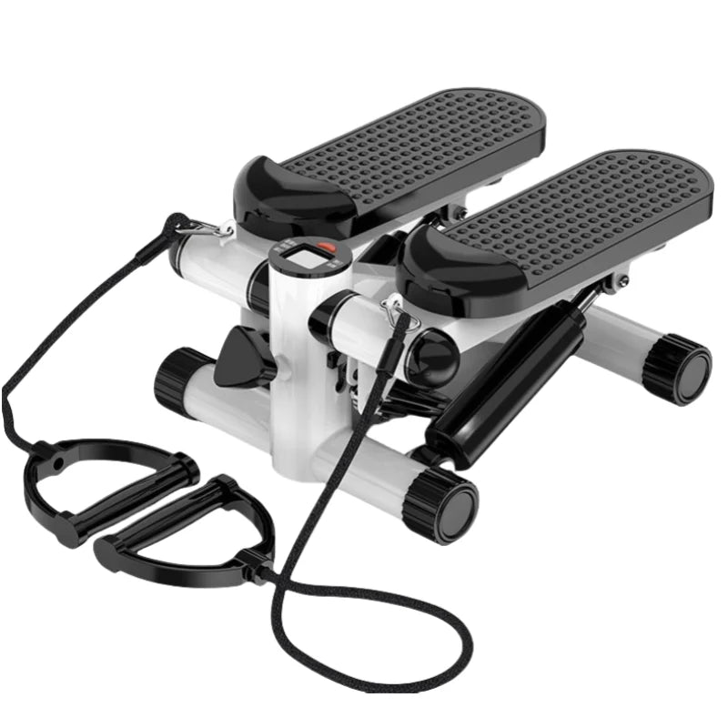 New Indoor Silent Stepper Exercise Weight Loss Small Elliptical Machine Pull Rope Home Stepper Cardio Fitness Equipment