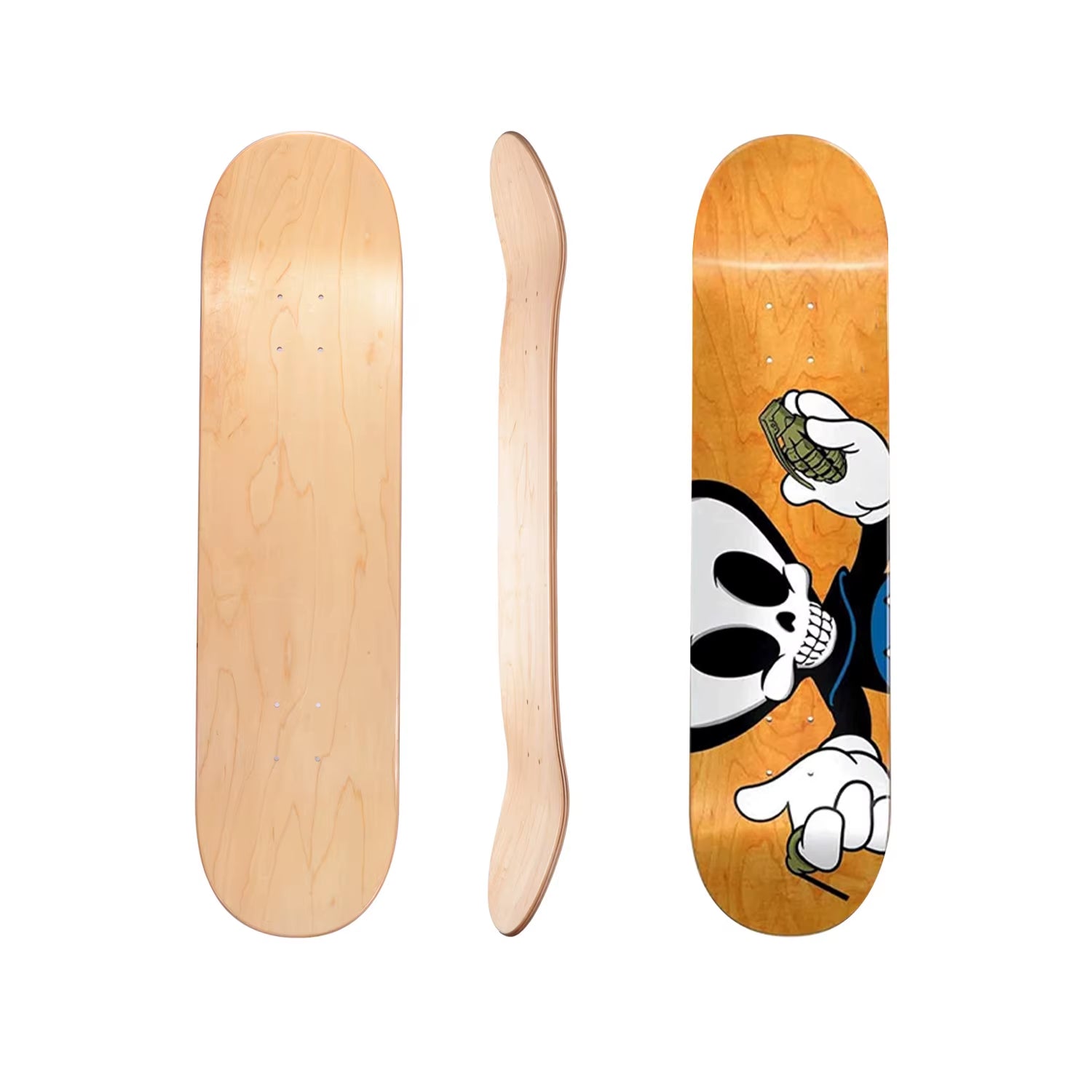 Cheap Price and High Quality Skate Board Deck Maple Wood Skateboards Deck