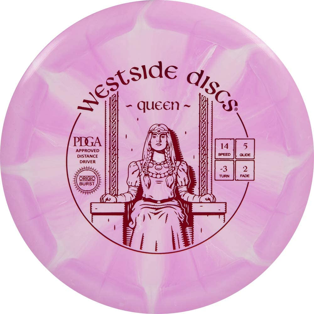 Westside Discs Origio Burst 5-Disc Golf Starter Set - Beginner Disc Golf Accessories for Men - 2X Drivers, 1X Fairway Driver, 1X Midrange & 1X Putter - Mini Marker Included - Colors Will Vary